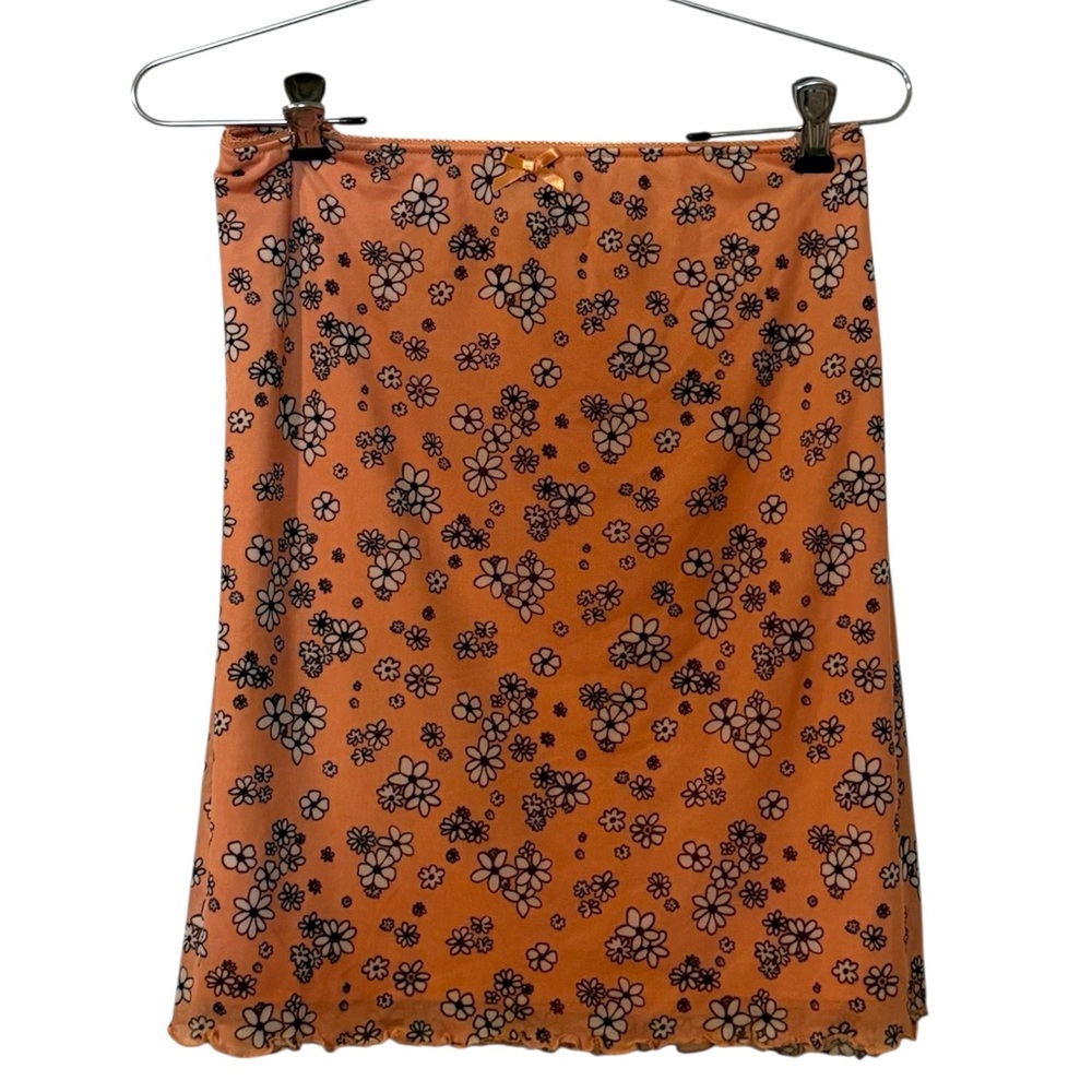 Floral Peach Skirt Wild Fable Size 1X